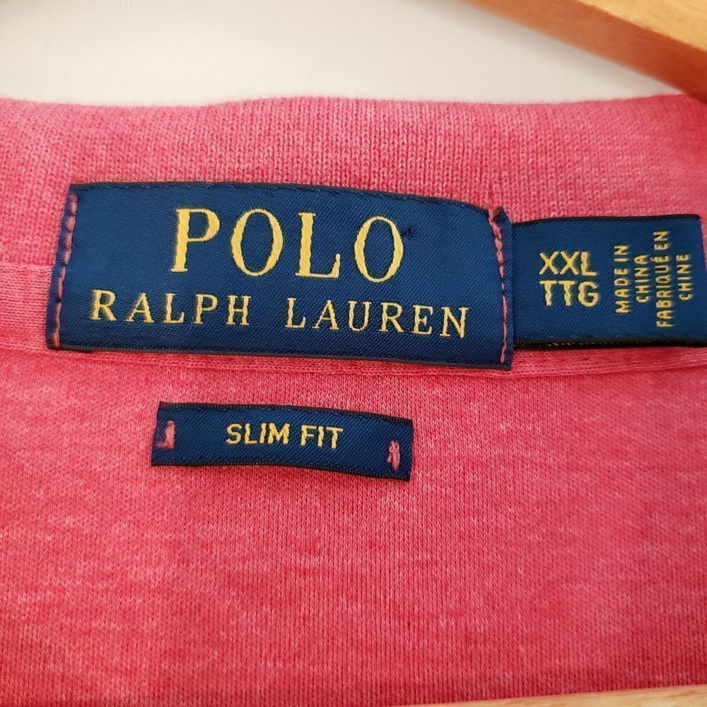 𝅺POLO Ralph Lauren Men's Polo Collar Button Shirt,  Short Sleeve, Slim Fit, XXL - Picture 6 of 9